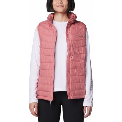 Columbia Powder Lite II Vest W pink agave