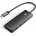 ORICO 4-port hub input: USB-C 3.0 PD100W / output: 2x USB-A 3.0 + USB-C 3.0 cable 0.15M - black