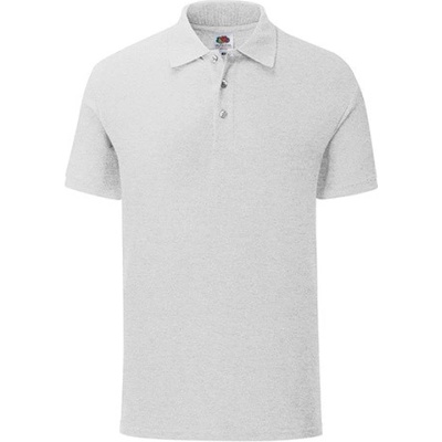Fruit of the Loom pánska polokošeľa heather grey