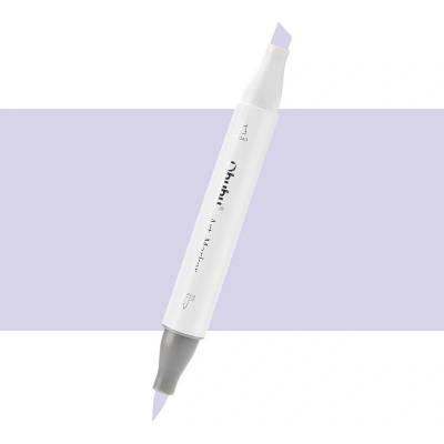 Lihová fixa OHUHU oboustranná Brush & Chisel, Prune (V330)