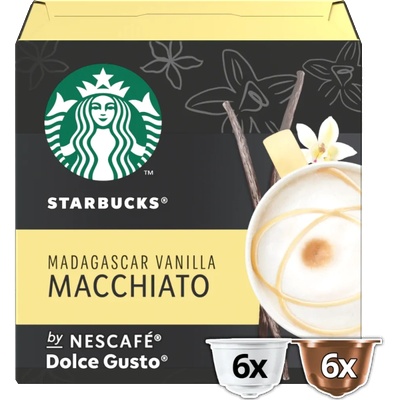 Starbucks Кафе капсули Starbucks Madagaskar Vanilla, съвместими с Dolce Gusto, 12бр