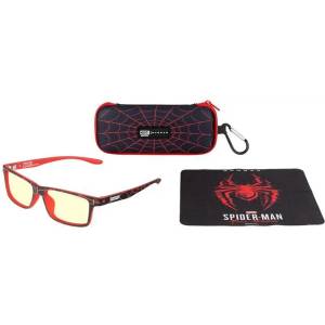 GUNNAR Детски компютърни очила GUNNAR Cruz, Spider-Man Miles Morales Edition, Amber (CRU-10913) - zettabytex