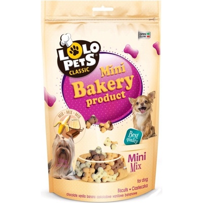 Lolo Pets LO Keksy mini kosti fólia 350 g