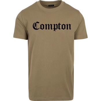 Mister Tee Тениска Compton Tee olive XXLUB-MT268-00176 - Тъмносив, размер XS
