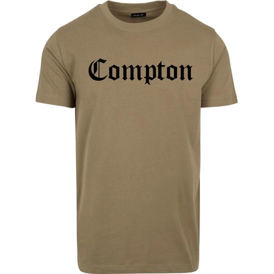 Mister Tee Тениска Compton Tee olive XXLUB-MT268-00176 - Тъмносив, размер XS