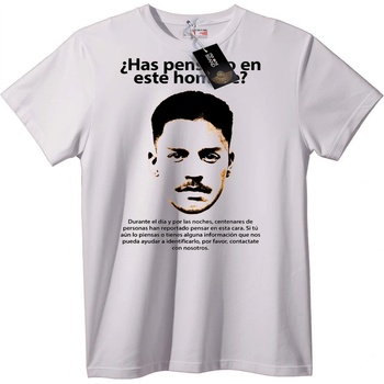 NOONEBRAND Тениска Мистериозен Мъж - L, Black