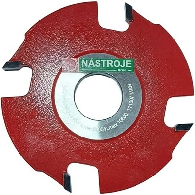 WOOD-B Drážkovací fréza SK 5010 D125 B 5 d30 se 4 rovnými zuby bez předřezů