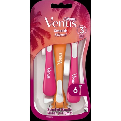 Gillette Venus Smooth Miami 6 ks – Zboží Dáma