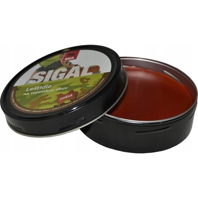 Siga Černý krém na boty 100 g