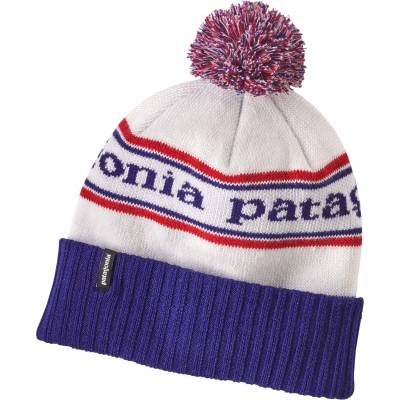 Patagonia Зимна шапка (beanie) Patagonia Powder Town Beanie - Park Stripe: Viking Blue - размер One Size (204-2004-0911)