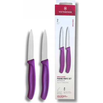 Victorinox sada dvou nožů 6.7695.2C1 fialová
