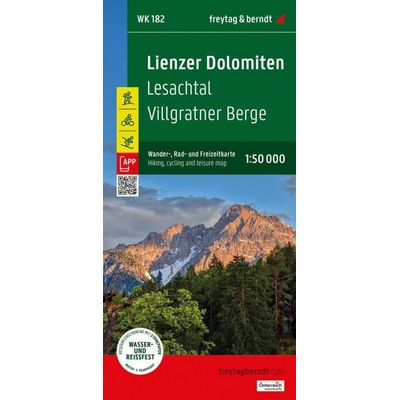 Freytag & Berndt Lienzer Dolomiten, Lesachtal, Villgratental (WK 182)