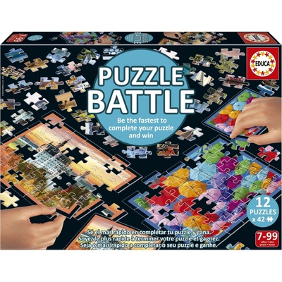 Educa Пъзел дуел Educa - Пътуване, 12 х 42 части (EDU20121)