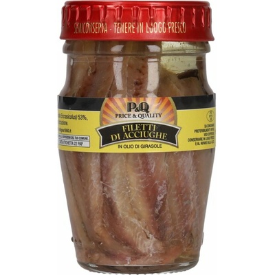 Price & quality ančovičky v slnečnicovom oleji 80 g