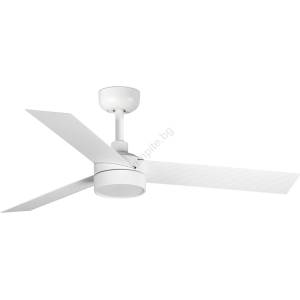 Faro Barcelona Faro 34288wt1s - led вентилатор с вграден димер cruiser s 18w/230v cct Ø 106 см бял wt + дистанционно управление (fa34288wt1s)