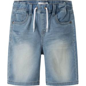 NAME IT Детски къси панталони Name it Kid's Ryan Jogger Denim L Shorts - Light Blue Denim - размер 92 (EU) (701-4708-0211)