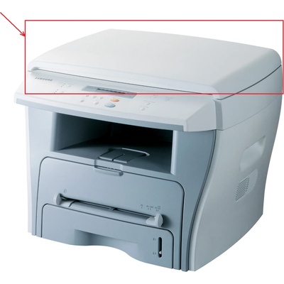 Compatible Горен капак с панти scx4016, втора употреба, jc63-00139a (jc63-00139a-rbt)