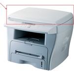 Compatible Горен капак с панти scx4016, втора употреба, jc63-00139a (jc63-00139a-rbt)