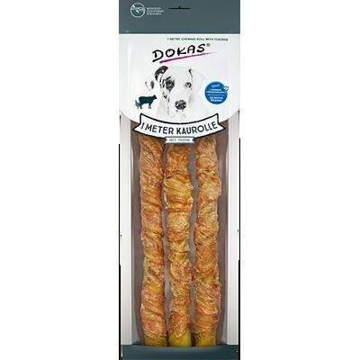 Dokas Tyčinky z hovädzej kože obalené kuracím mäsom 315 g