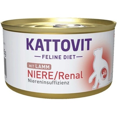 Kattovit Feline Diet Niere/Renal Lamb 85 g