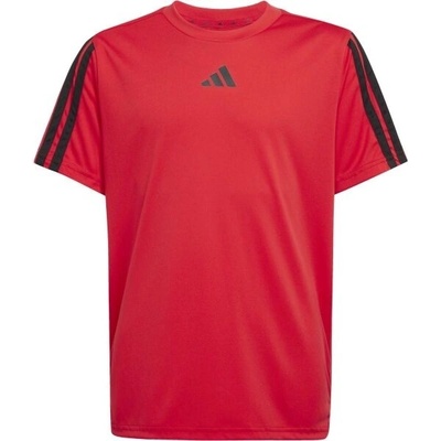 adidas JERSEY Essentials logo kids triko červená – Zboží Dáma