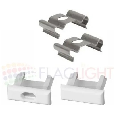 Монтажни Скоби и Тапи за Профил - комплект x 2 бр (0828)