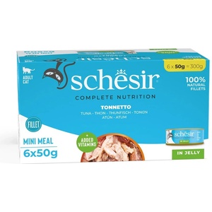 Schesir Multipack tuna in jelly 6x50 g