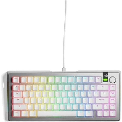 Glorious GMMK 3 PRO 75 % Prebuilt Wired GLO-KB-GMMK3-PRO-75-PB-FOX-W-SIL-US