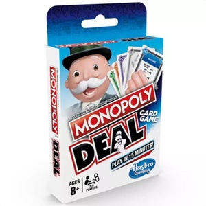 Hasbro Monopoly Deal: Без пощада - безмилостна картова игра - на унгарски език (G3071)