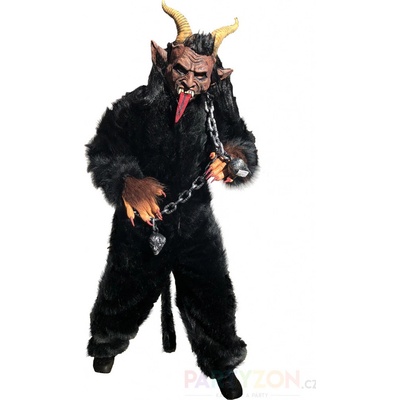 Černý huňatý pro čerta Krampus – Zbozi.Blesk.cz