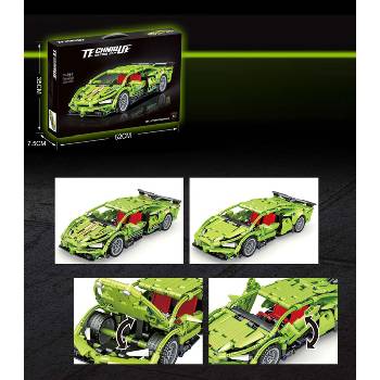 Image 1 of Armtoys ДЕТСКИ КОНСТРУКТОР ЗЕЛЕНО ЛАМБОРГИНИ 461 ЧАСТИ