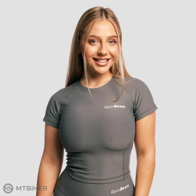 GymBeam Core dámske tričko sivá
