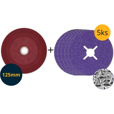 3M Cubitron 3 Fíbrové kotúče 125 mm 1182C