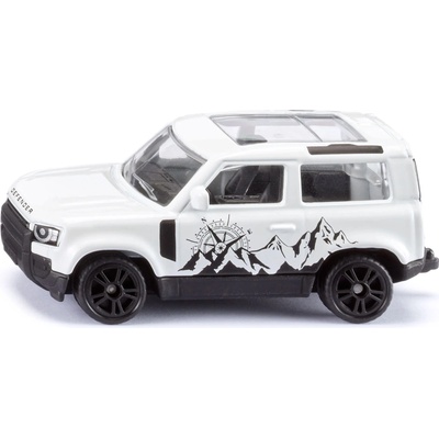 Siku Land Rover Defender 90 (bílo/černý)