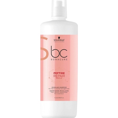 Schwarzkopf BC Bonacure Repair Rescue Peptide Micellar Shampoo 1000 ml