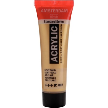 Amsterdam Standard akrylová farba 802 light gold 20 ml