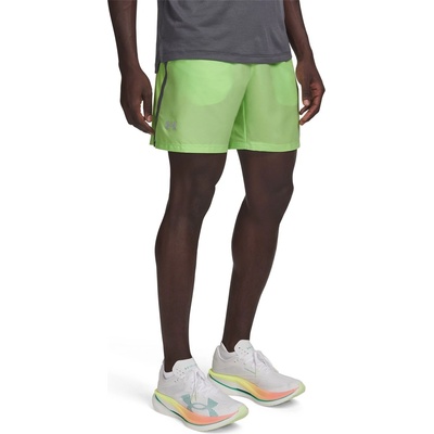 Under Armour Къси панталони Under Armour Men's Performance Running Shorts - Lime/Castl/Ref