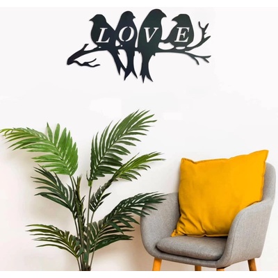 Decono Метална Декорация Love Birds