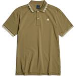 G Star Блуза с яка G Star Men's Dunda Striped Short Sleeve Polo Shirt - Ensis Green