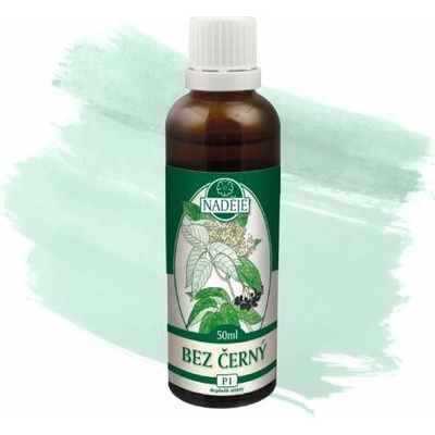Naděje tinktúra z púčikov baza čierna P1 50 ml