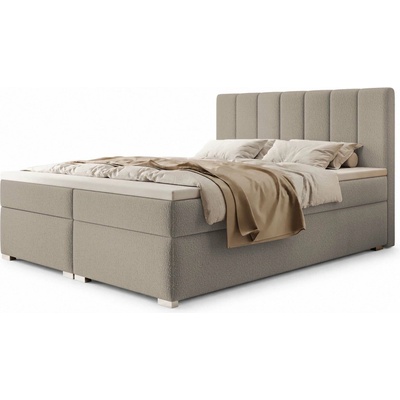 Wilsondo Canira Boxspring s úložným priestorom Béžová