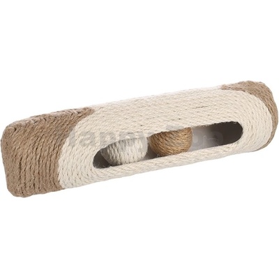 FLAMINGO Hračka pro kočky Cooper tubus jutový 29x7x7cm