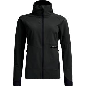 Ortovox Дамско софтшел яке Ortovox Women's Venet Softshell Hooded Jacket Softshell jacket - Black Raven (103-3115-0113)