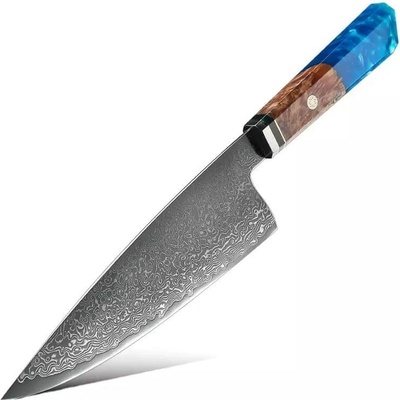IZMAEL Damaškový kuchynský nôž Kurume-Small Cleaver 26,1 cm