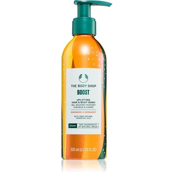 The Body Shop Mandarin & Bergamot шампоан за коса и тяло Mandarin & Bergamot 200ml