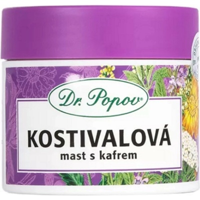 Dr. Popov Kostihojová masť s gáfrom k masáži stuhnutého pohybového aparátu 100 ml