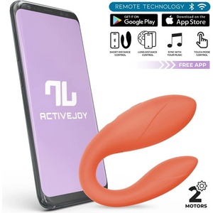 INTOYOU App Series Couple Toy with App Premium Silicone Salmon