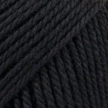 DROPS Design Nepal Uni Colour 8903 Black Плетива прежда (10498903)