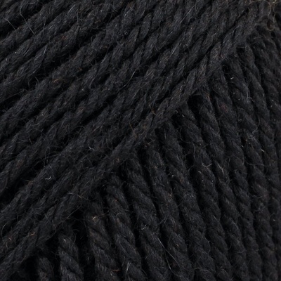 DROPS Design Nepal Uni Colour 8903 Black Плетива прежда (10498903)