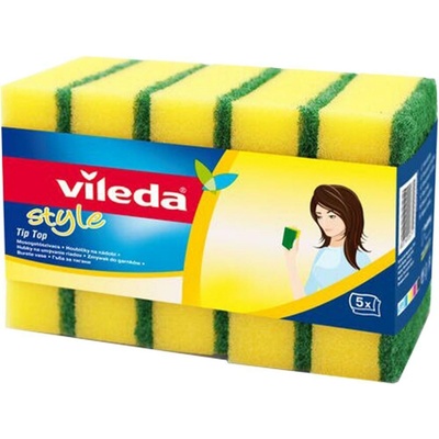 Vileda Kuchyňská houba TIP TOP 5 ks
